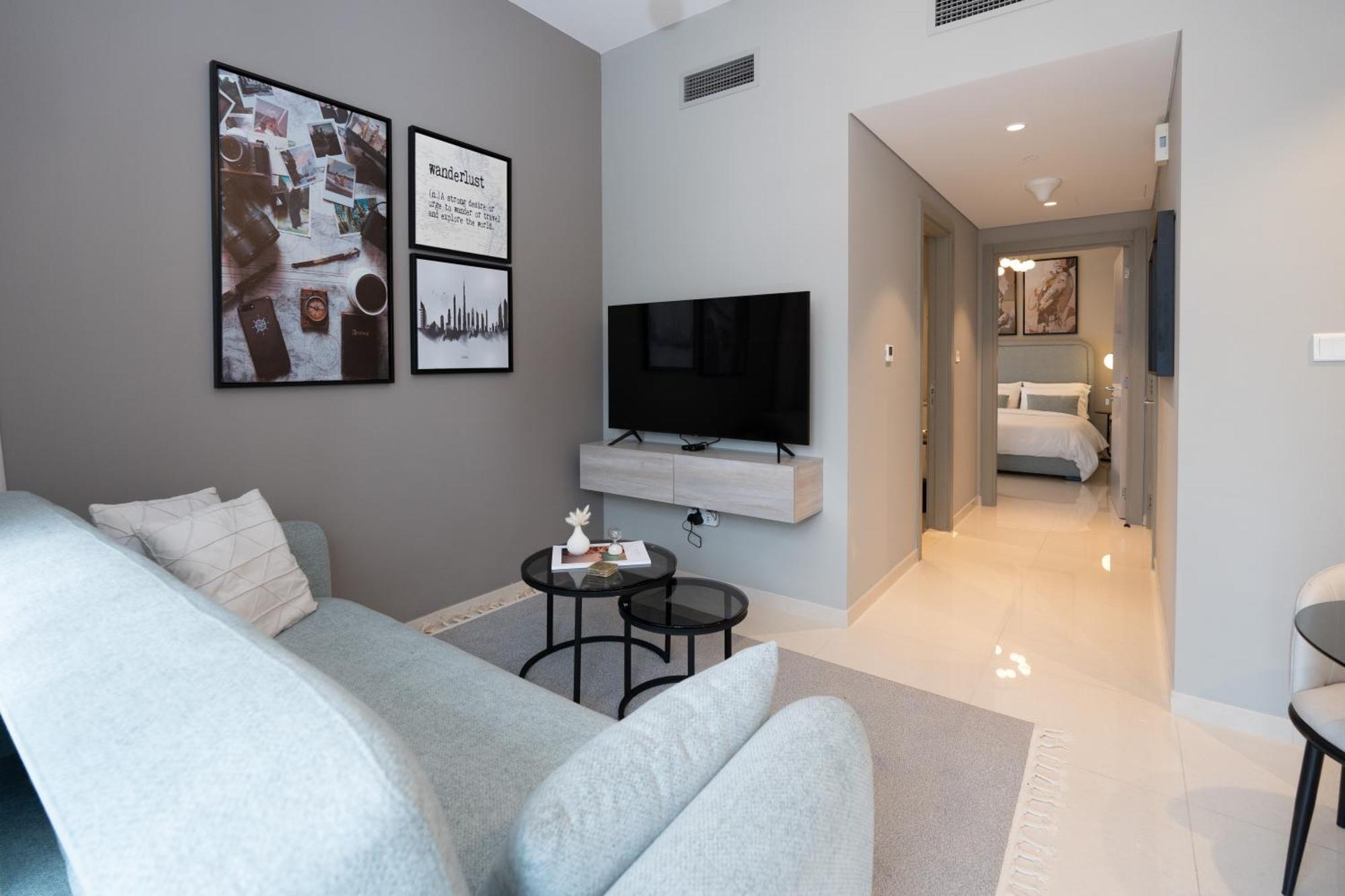Apartment Keyrock Living - Elegant Escape At Zada Tower